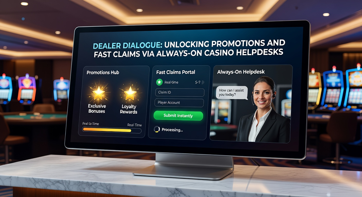 Casino dealer engaging with player via live chat interface, highlighting real-time support features