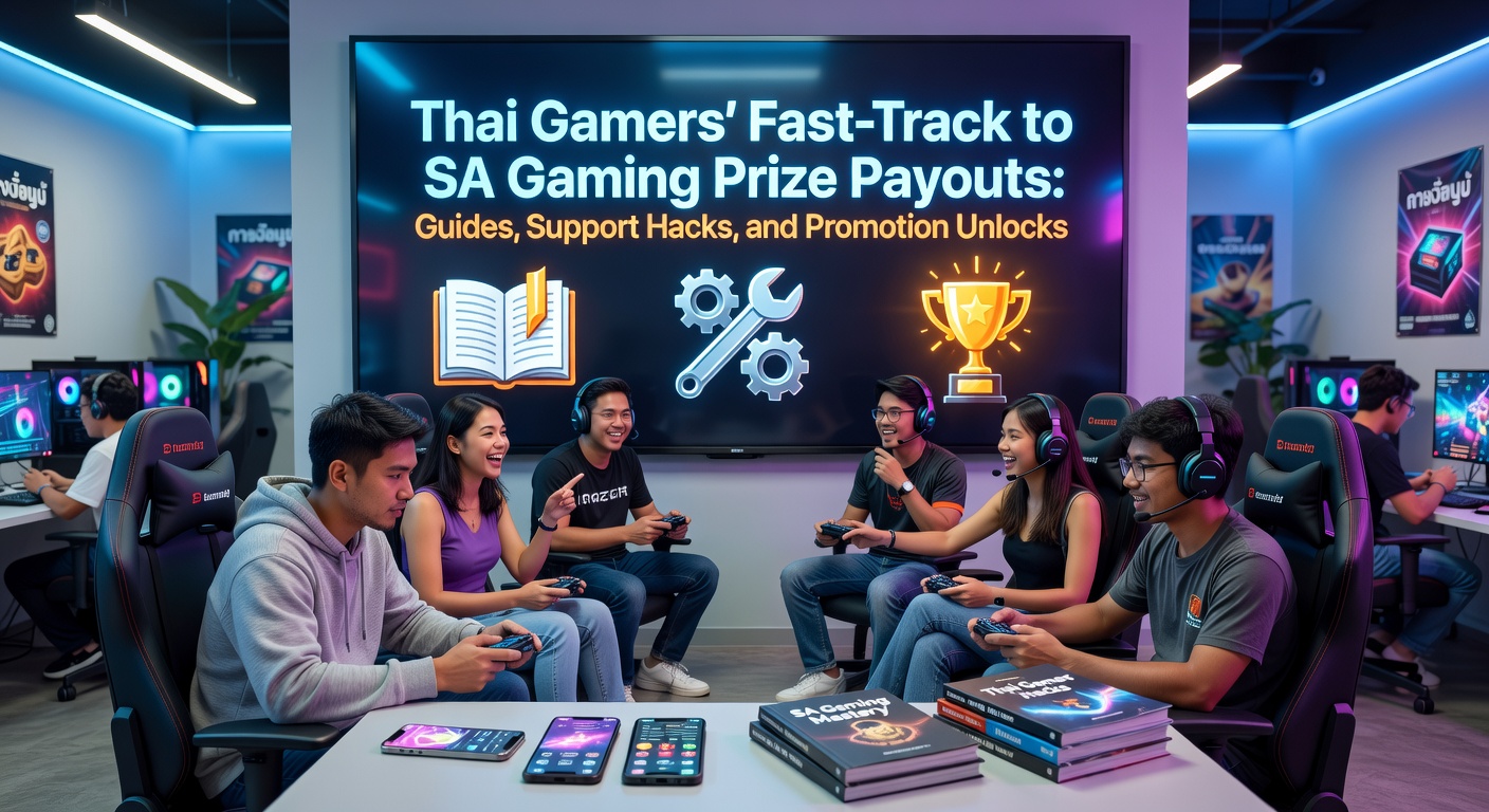 Thai gamers reviewing SA Gaming payout interfaces on mobile devices during a live session