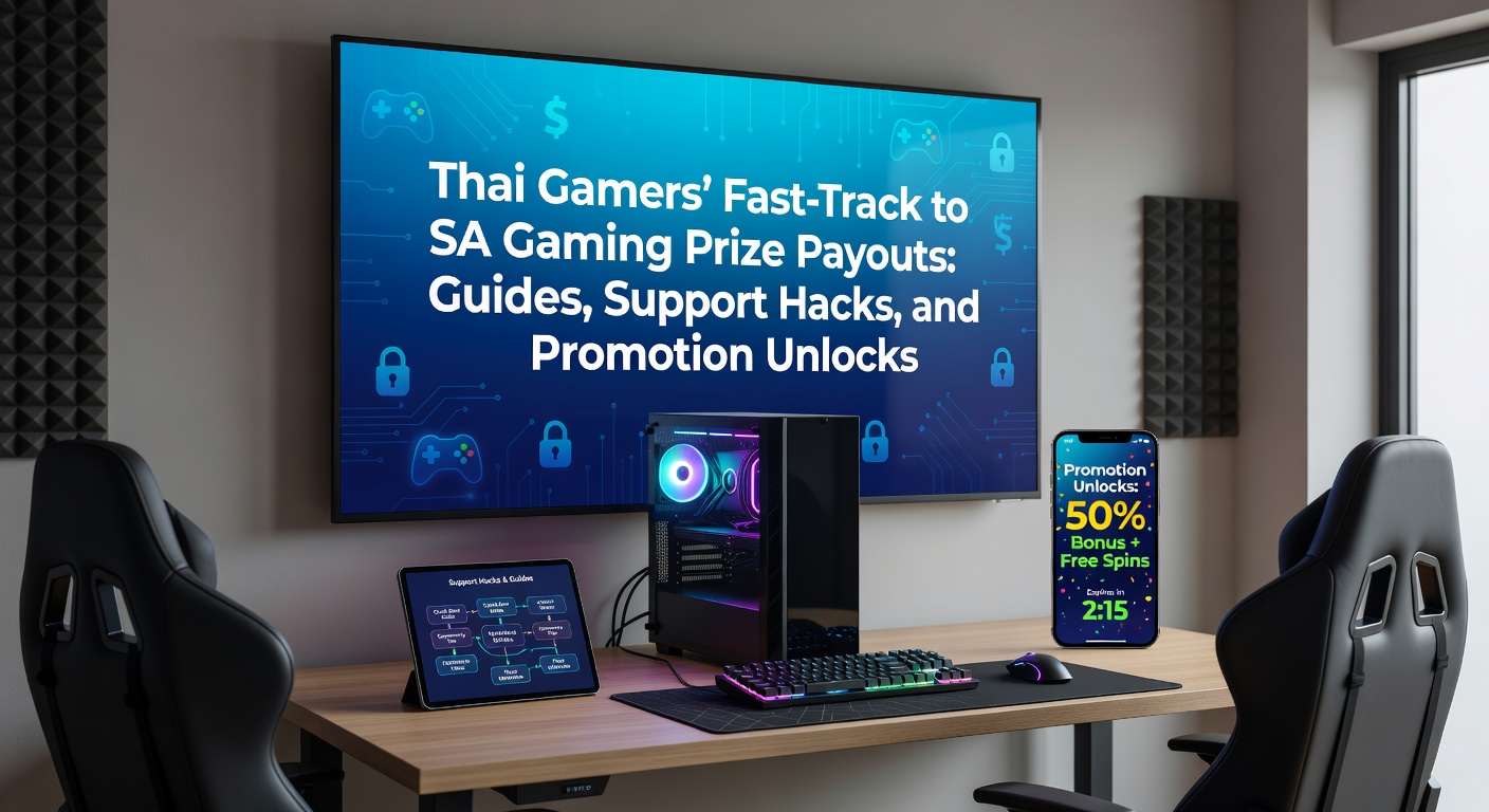 SA Gaming support chat interface showing Thai language options and quick resolution icons